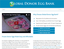 Tablet Screenshot of globaldonoreggbank.com